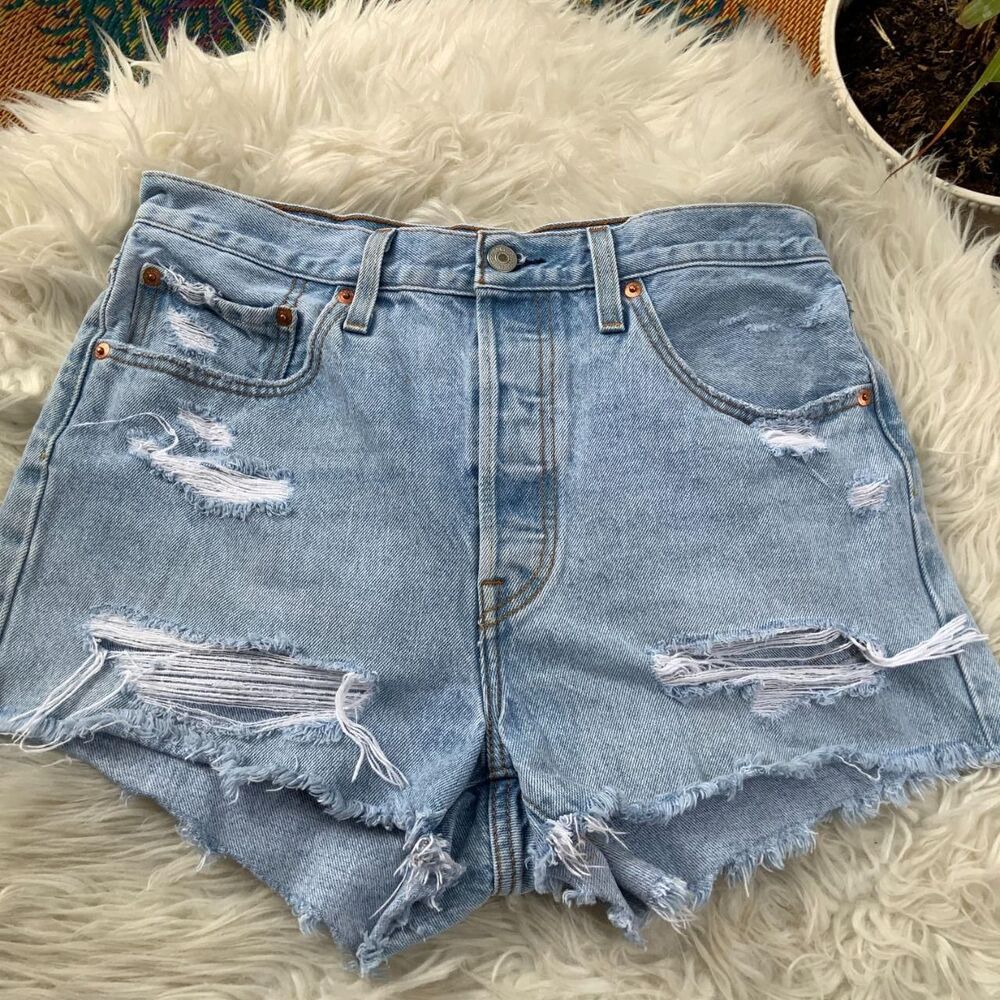 Levi's Denin Blue Jean Shorts